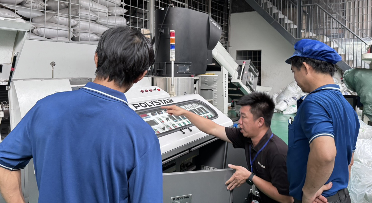 Vietnamese Packaging Producer Recycles Factory Waste with POLYSTAR Pelletizing Machine Vietnamese Packaging Producer Recycles Factory Waste with POLYSTAR Pelletizing Machine